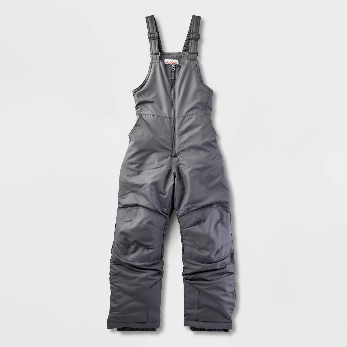 Kids' Solid Snow Bib - Cat & Jack™ Gray S | Target