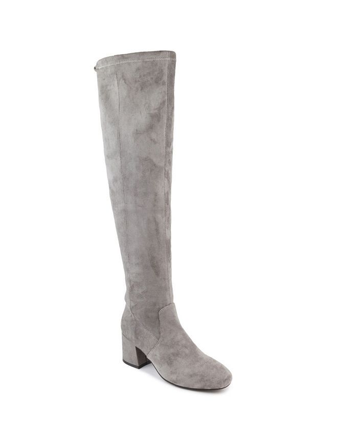 Sugar Women's Ollie Over The Knee High Narrow Calf Boots & Reviews - Boots - Shoes - Macy's | Macys (US)