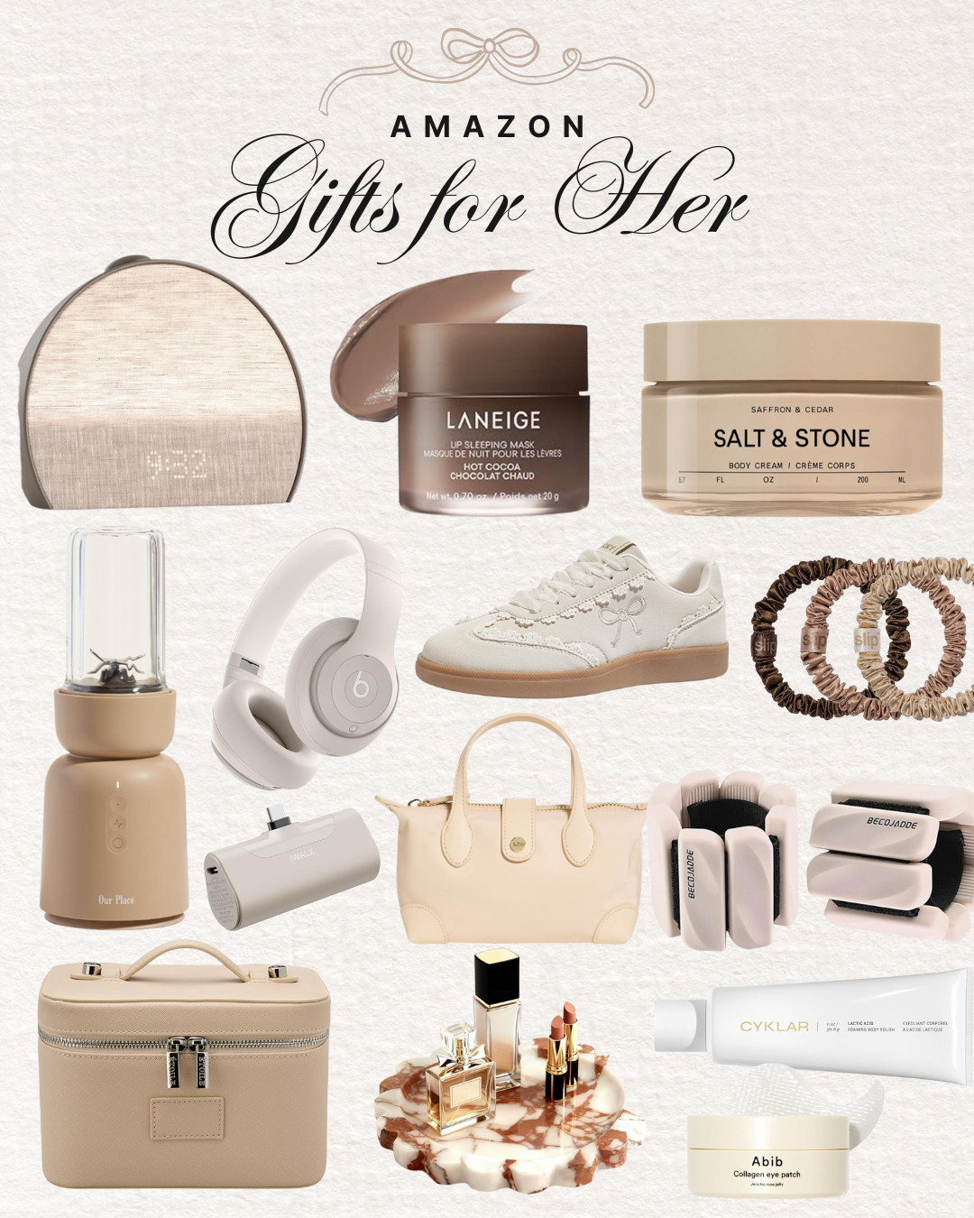 Gifts for Her // #holiday2025 #founditonamazon #holidayfinds2025 Looking for the best Amazon gifts for her? 🎁✨ I rounded up affordable, trending, and thoughtful gift ideas she will actually love — perfect for Christmas, birthdays, stocking stuffers, and holiday gifting. Shop cozy Amazon finds, beauty must-haves, self-care gifts, home favorites, and cute accessories that look expensive but are totally budget-friendly. Save this gift guide to make shopping so much easier! 💗🎄 amazon gifts under 25, christmas gifts for her, stocking stuffers for her, trending amazon finds, cozy gifts for her, beauty gifts on amazon 

 #LTKCyberWeek #LTKGiftGuide #LTKHoliday
