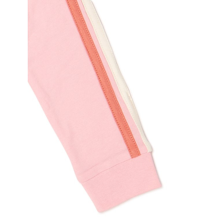 Garanimals Baby and Toddler Girls’ Long Sleeve Taped T-Shirt, Sizes 12M-5T | Walmart (US)