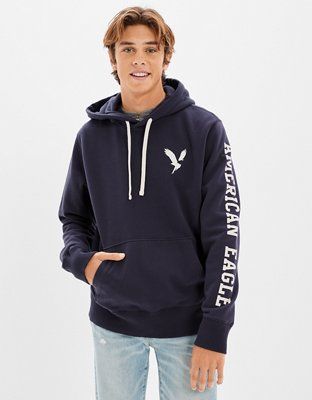 AE Super Soft Graphic Hoodie | American Eagle Outfitters (US & CA)