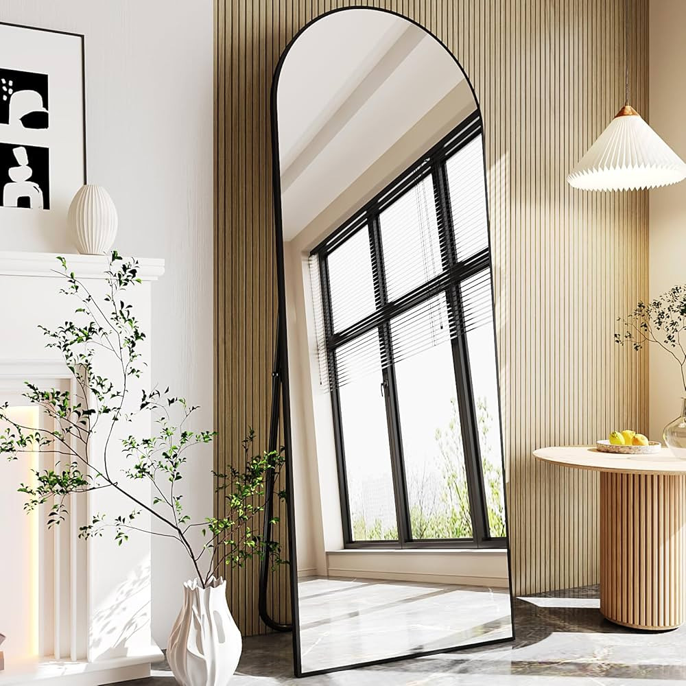 Full Body Mirror,65"x24" Standing Mirror,Nanometre Arched Full Length Mirror,espejos para dormito... | Amazon (US)