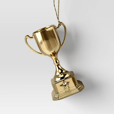 Christmas Gold Resin Trophy Ornament - Wondershop™ | Target