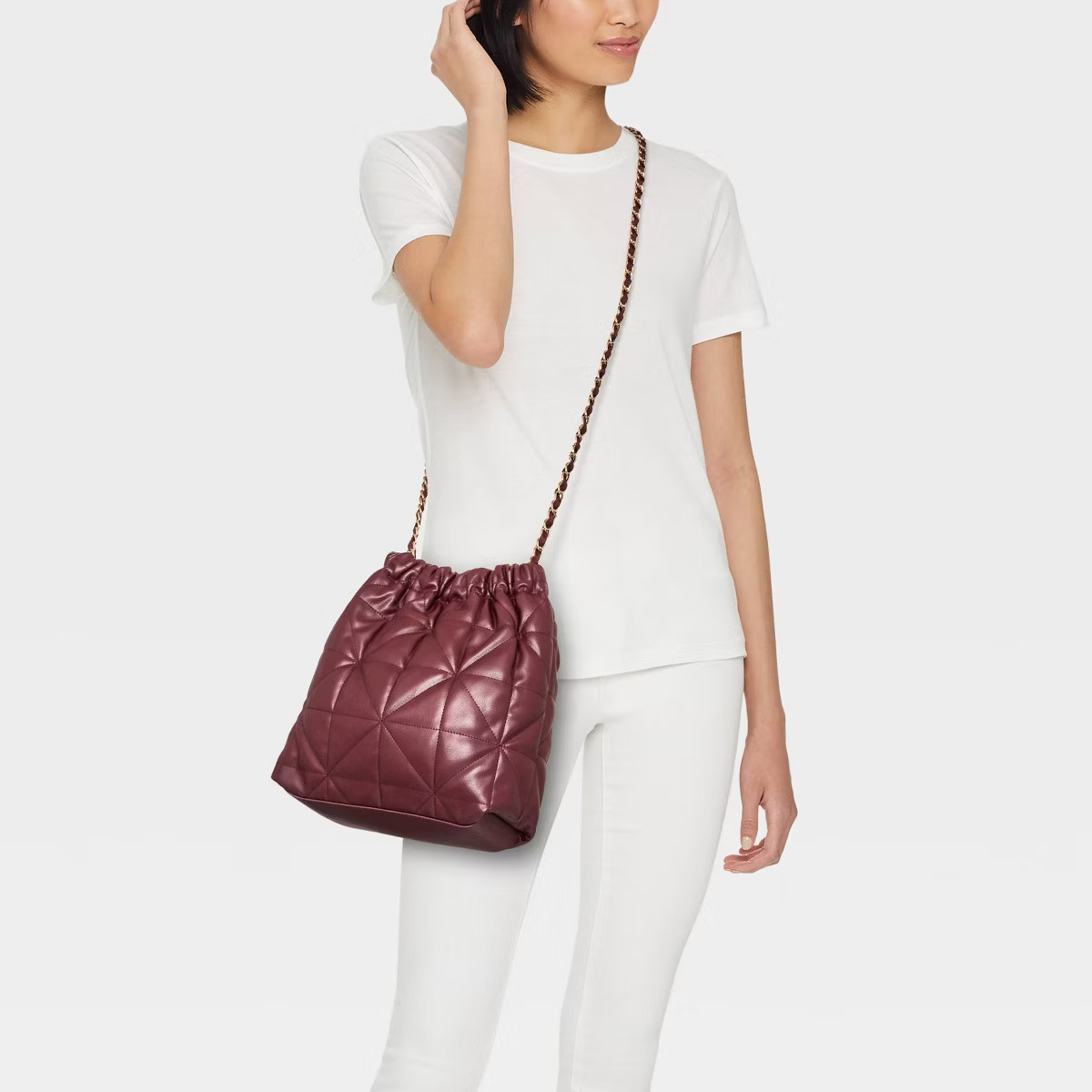 Rouched Chain Crossbody Bag - A New Day™ | Target
