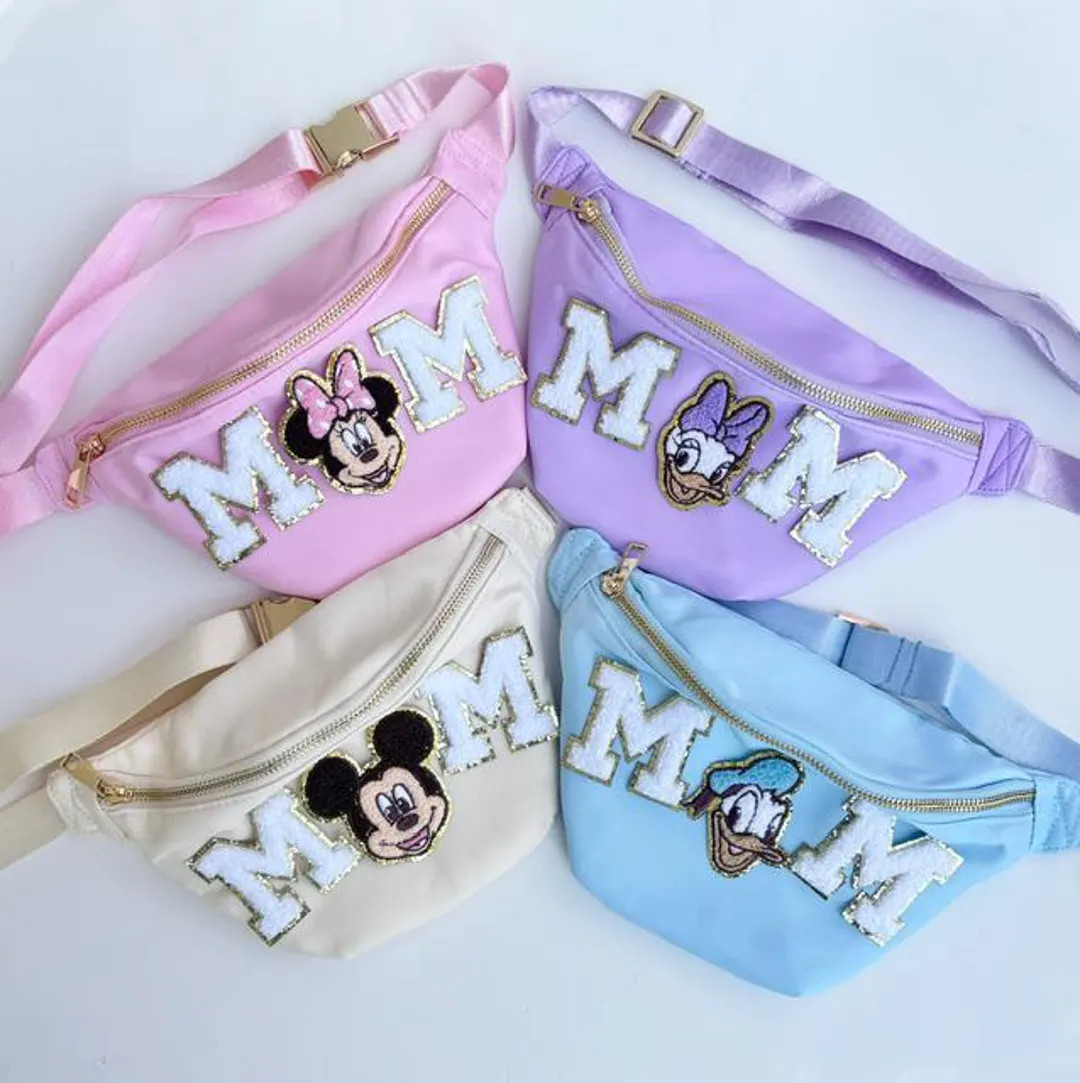 MOM Fanny Packs | Character Fanny Packs | Small and Large Sizes | Park Fanny Pack | Mom Belt Bags... | Etsy (Global)