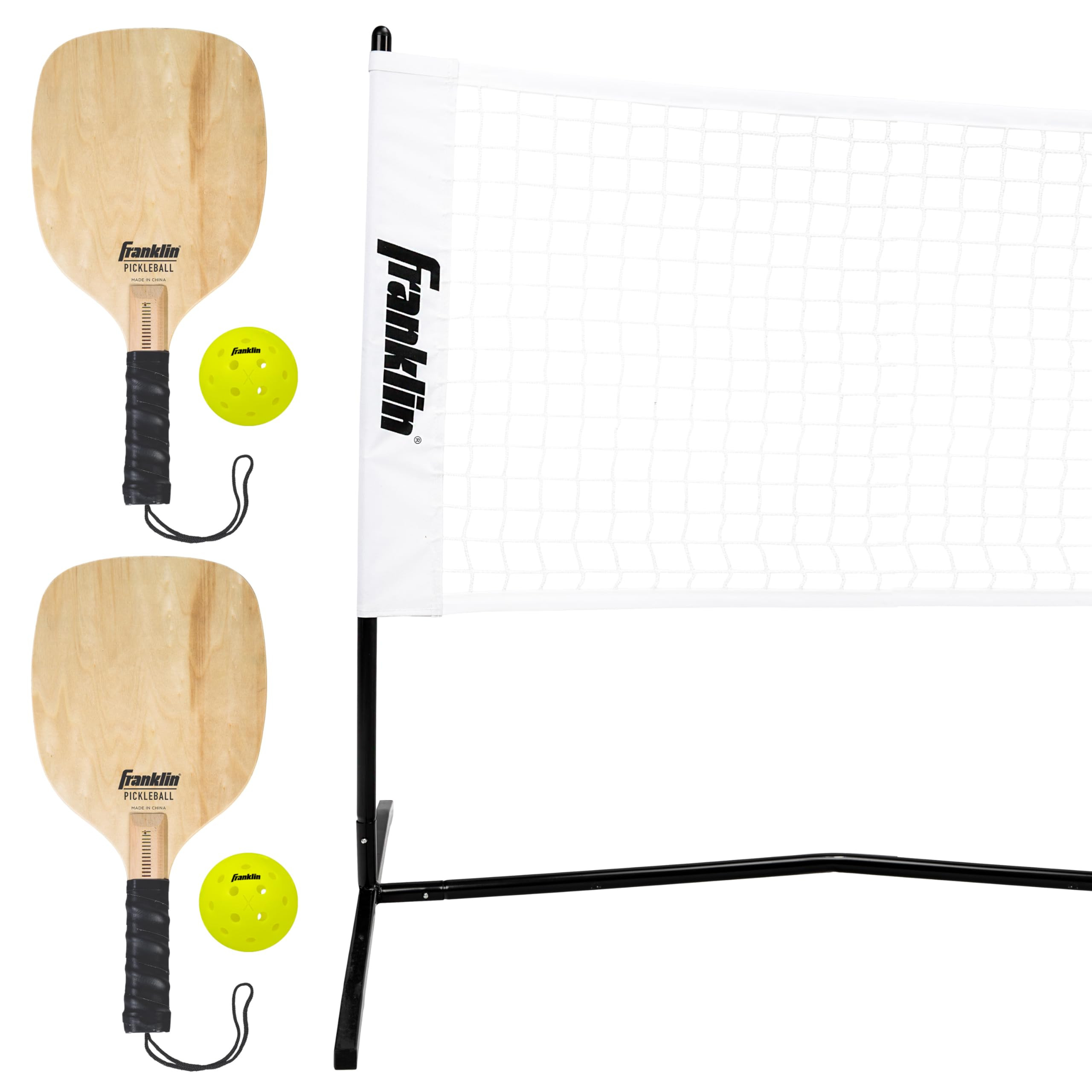 Franklin Sports Half Court Size Pickleball Net by Franklin Pickleball - Includes 10ft Net, (2) Pa... | Amazon (US)