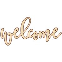 Welcome  Welcome Sign  Welcome Wood Sign  Welcome Decor  Wood Words  Wooden Words  160217 | Etsy (US)