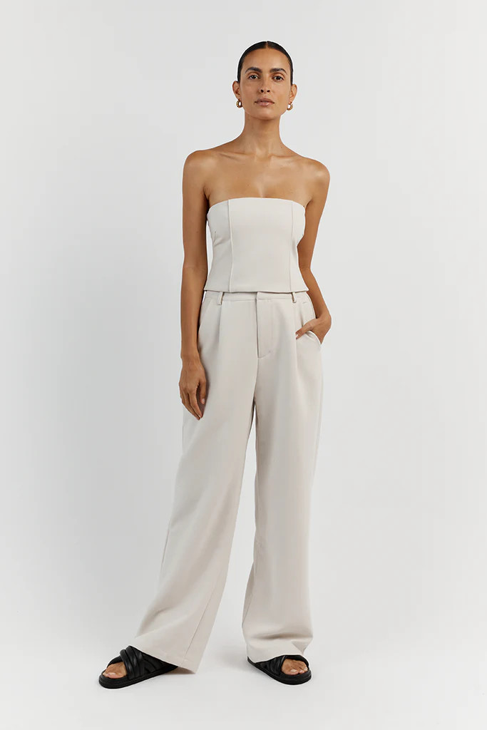 ROWAN BONE CORSET TOP | DISSH