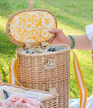 x Nellie Howard Ossi Collection Double Wine Tote | Dillard's