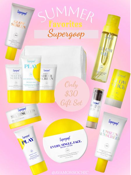 Supergoop products to use all summer long!

#Supergoop #avamohsochic #sunscreen #summeressentials


#LTKbeauty #LTKFind #LTKSeasonal