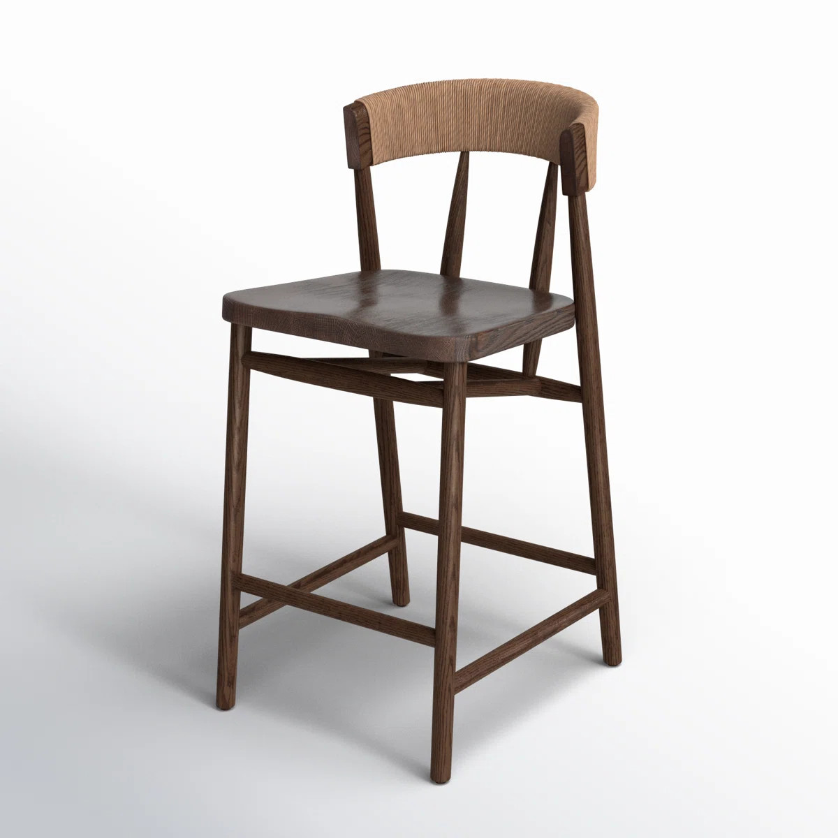Coleigh Stool-drifted Oak-counter | Wayfair North America