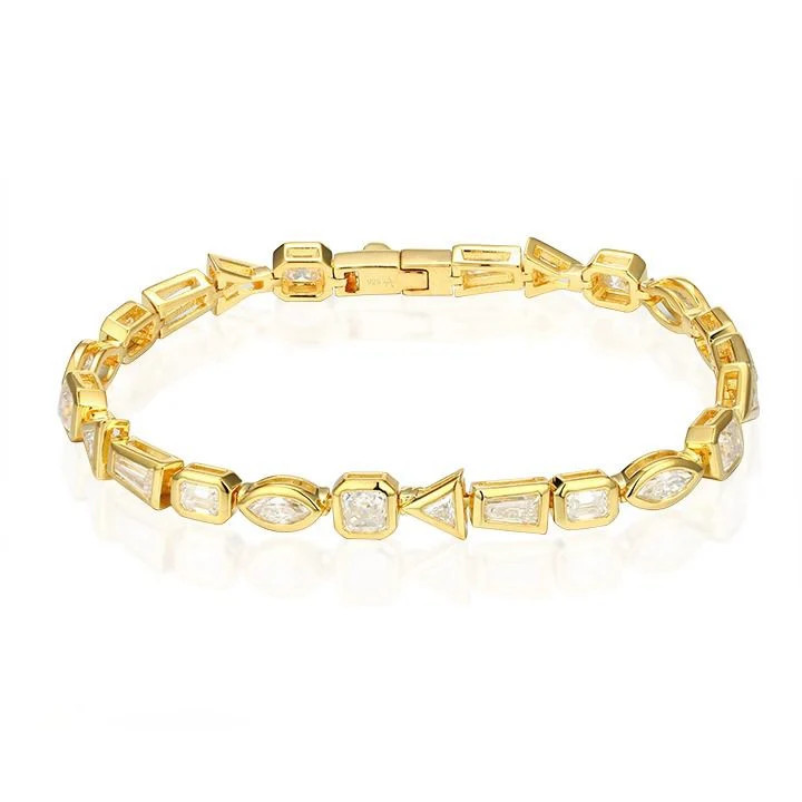 Nova Multi Stone Tennis Bracelet | Arleo Collection