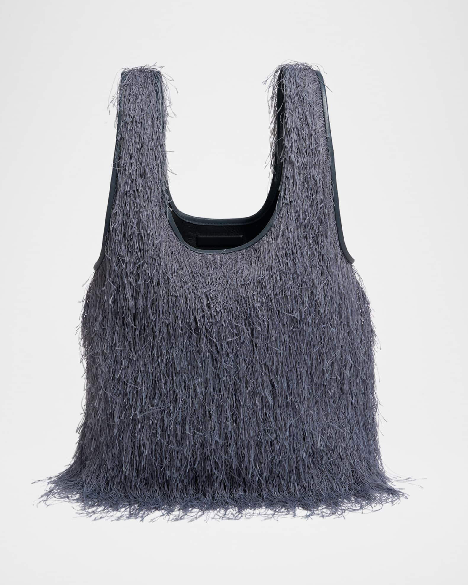 Marche Small Fringed Tote Bag | Neiman Marcus