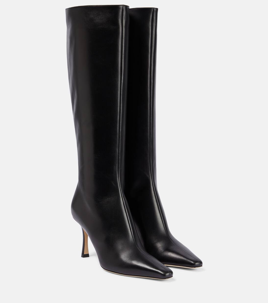 Agathe 85 leather knee-high boots | Mytheresa (US/CA)