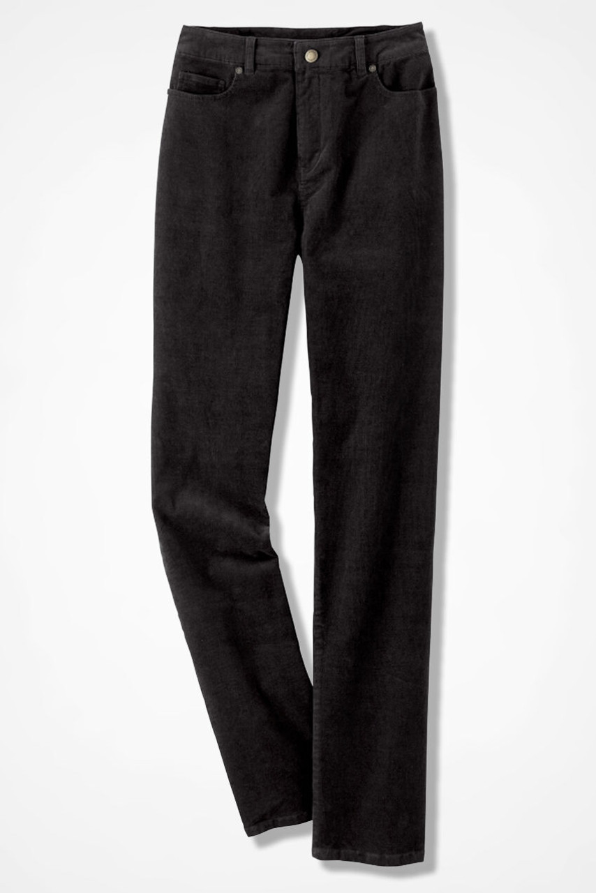 Pinwale Stretch Straight Leg Corduroys | Coldwater Creek