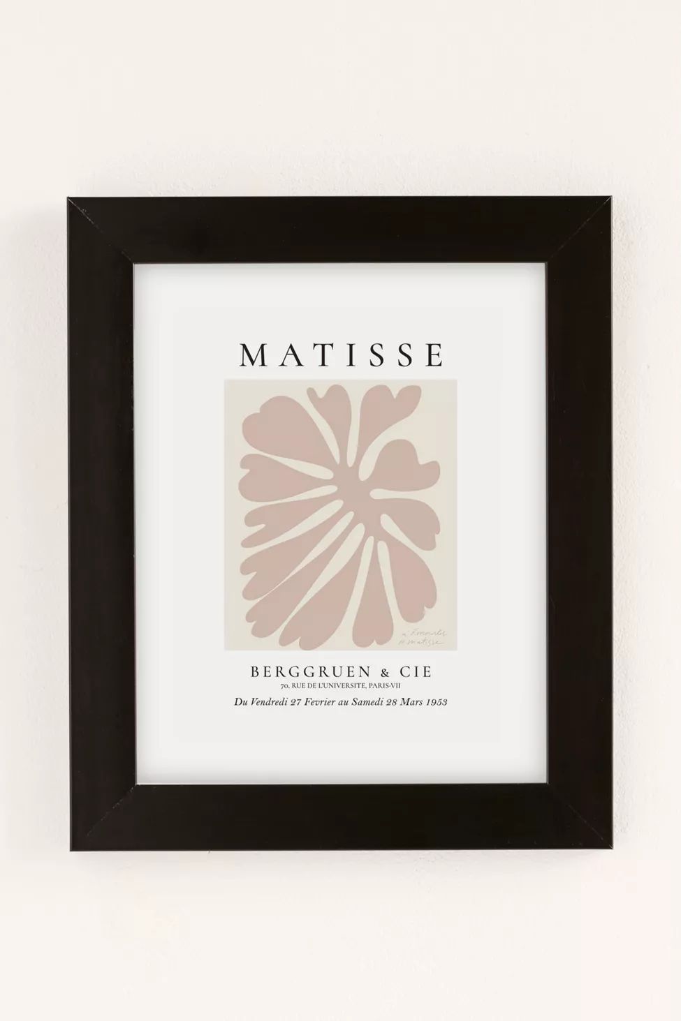 Juli-Julia Matisse Modern Cutouts Poster Art Print | Urban Outfitters (US and RoW)