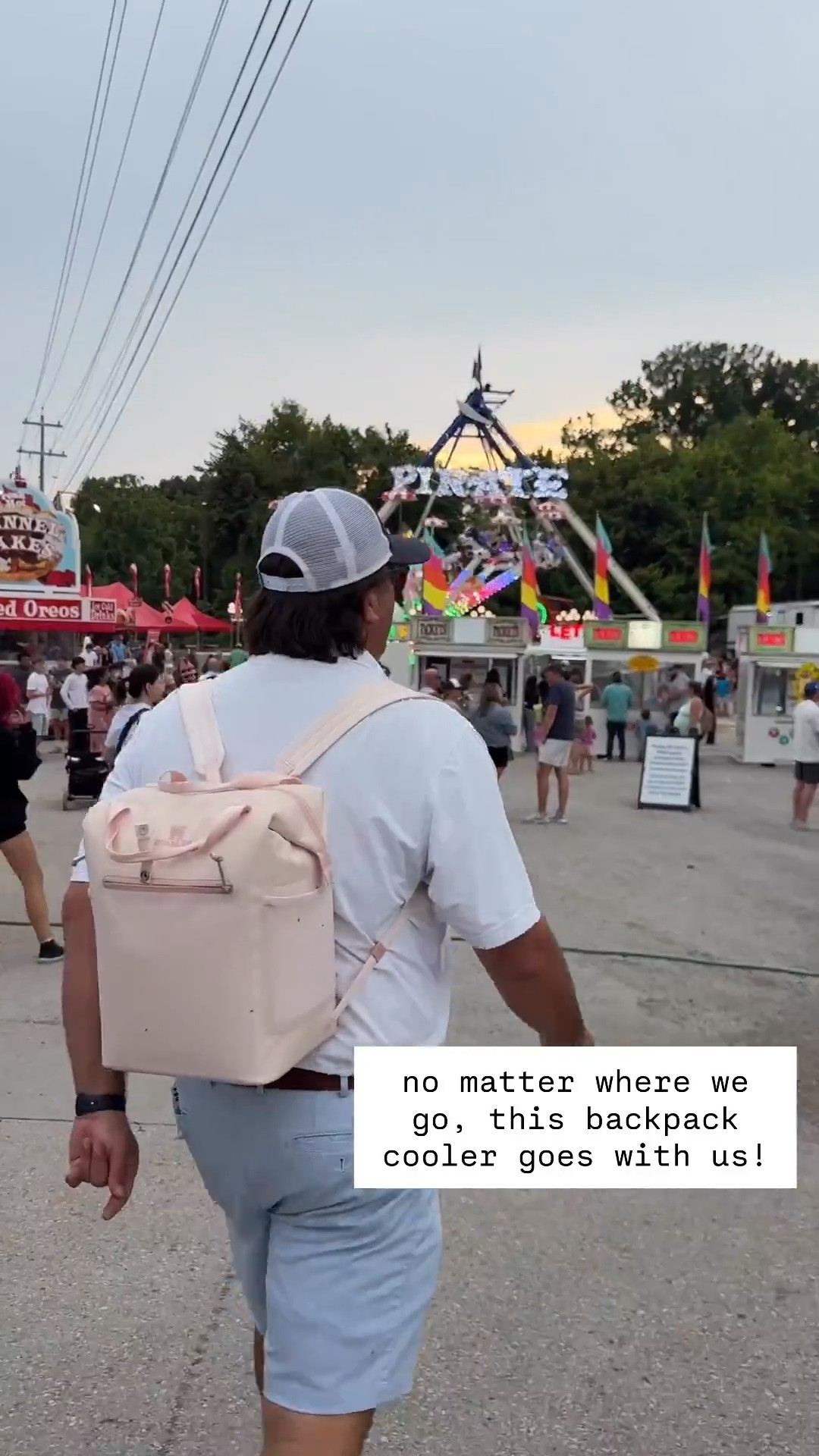 All our friend’s were asking if he was “Dora the explorer” walking around the fair, but really… we take it everywhere!!! 

The best backpack cooler!

#LTKTravel #LTKmomlife #LTKActive