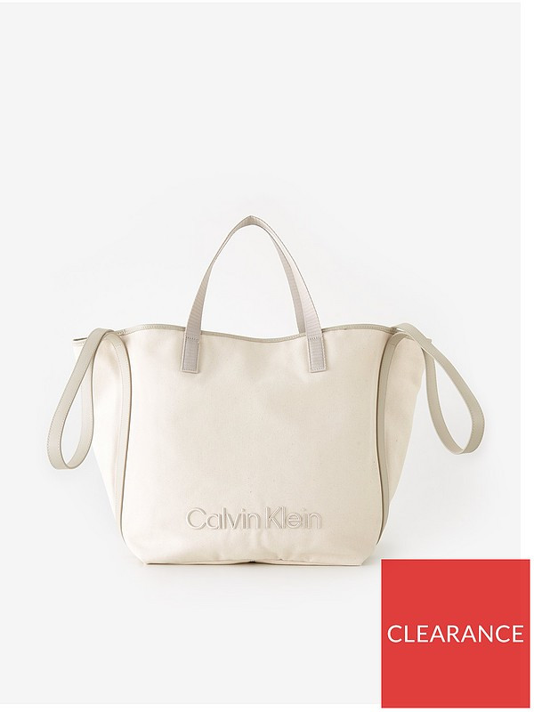Calvin Klein Summer Shopper Bag - Beige | Very (UK)
