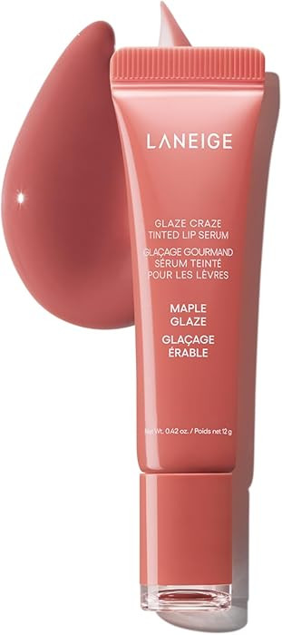 LANEIGE Glaze Craze Tinted Lip Serum: Hydrating Lip Serum for Glossy, Nourished Lips with Plumpin... | Amazon (US)