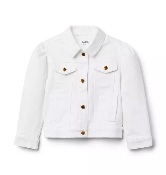 Denim Puff Sleeve Jacket | Janie and Jack