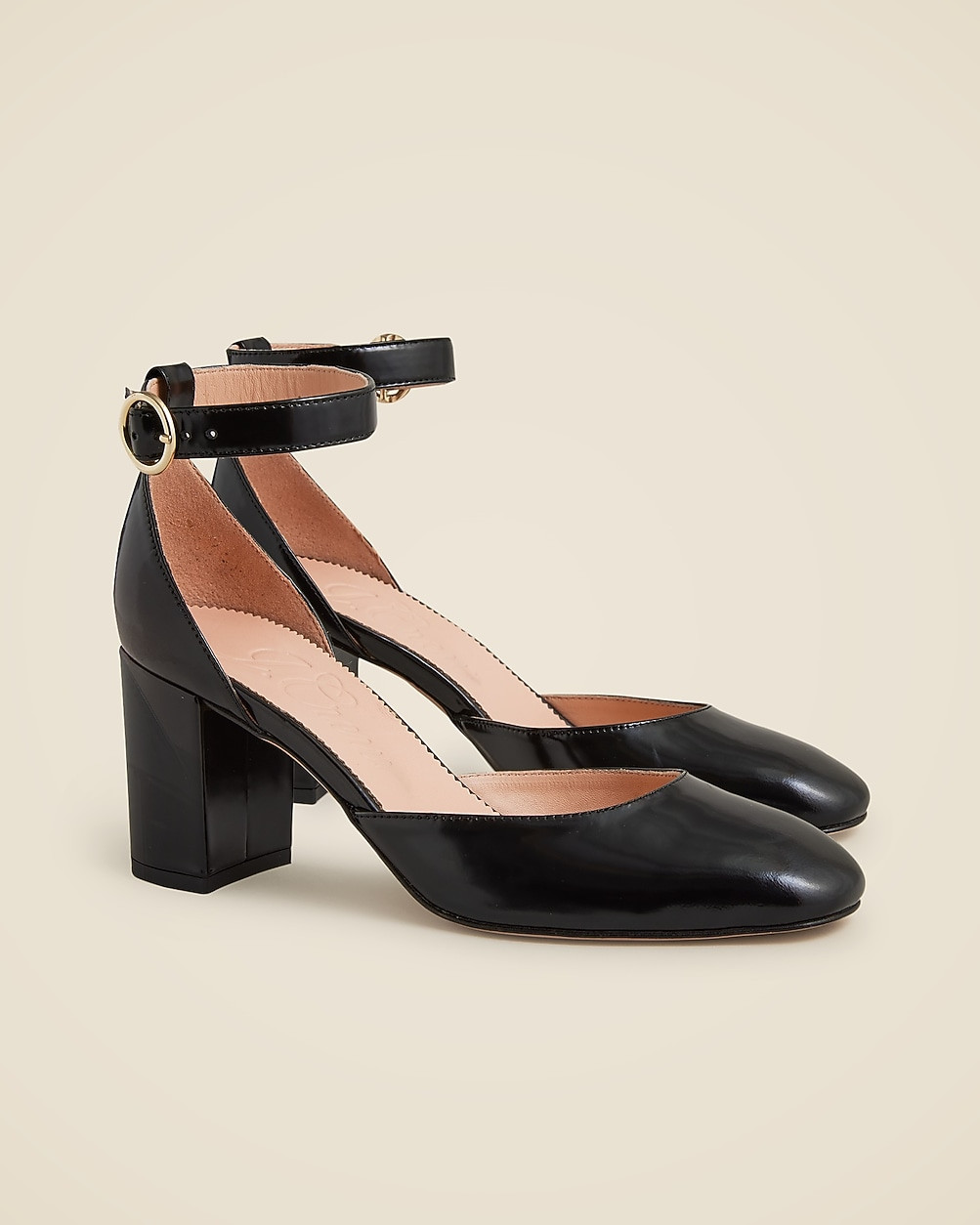 Maisie ankle-strap heels in leather | J. Crew US