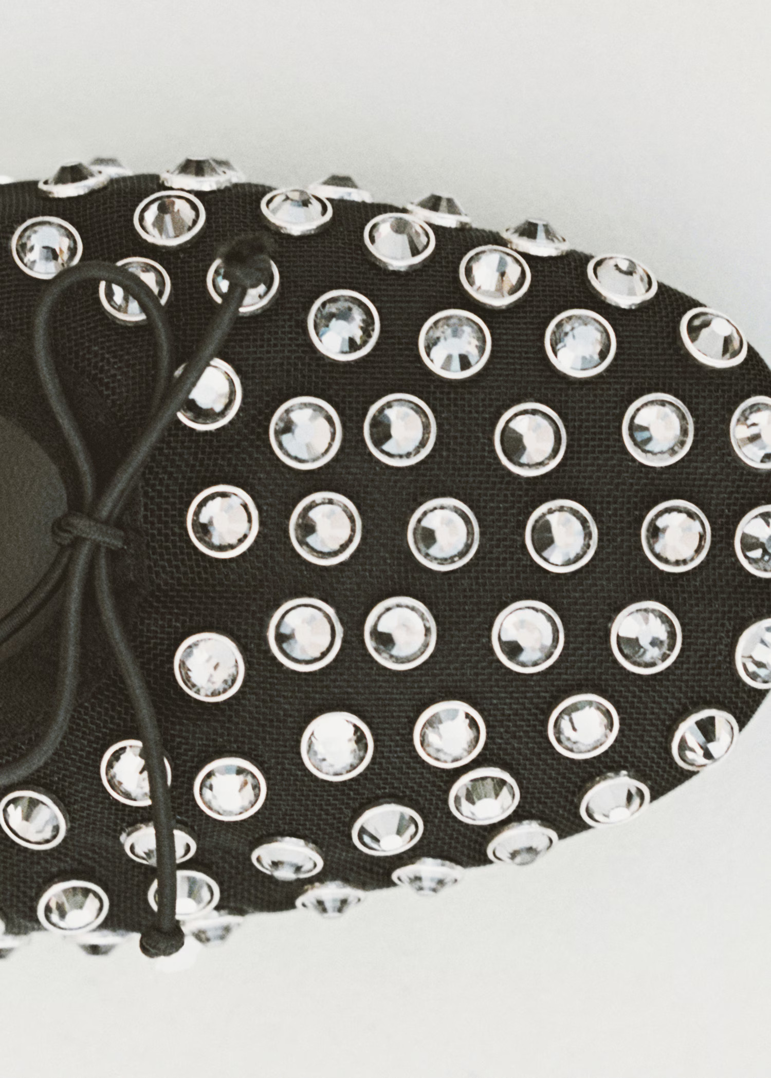 Studded mesh ballerina shoes - Women | MANGO United Kingdom | MANGO (UK)