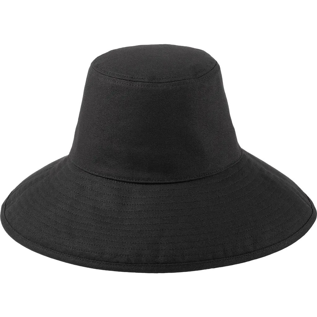Lack of Color Holiday Cotton Canvas Bucket Hat in Black at Nordstrom, Size Small | Nordstrom
