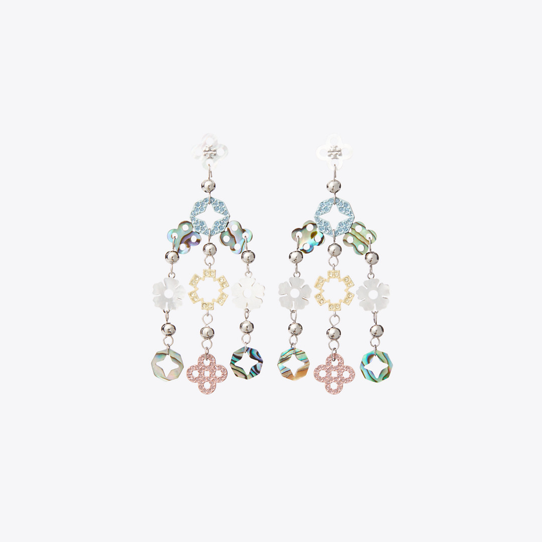 Tory Burch Small Forget Me Not Chandelier Earrings | Tory Burch (US)