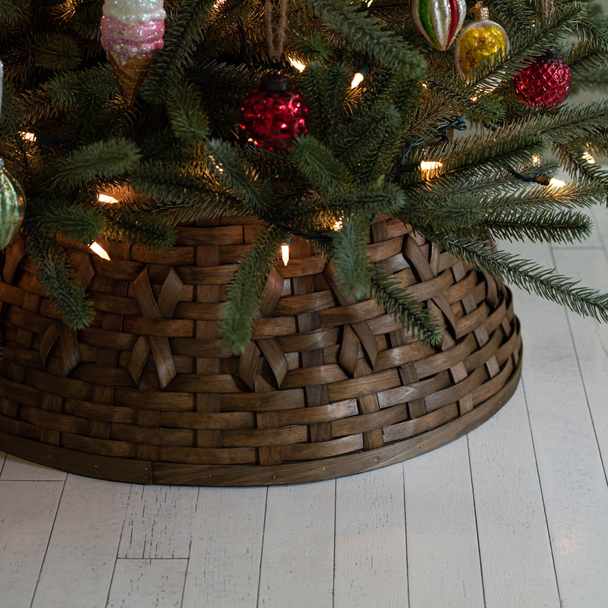 Woven Basket Tree Collar | Magnolia