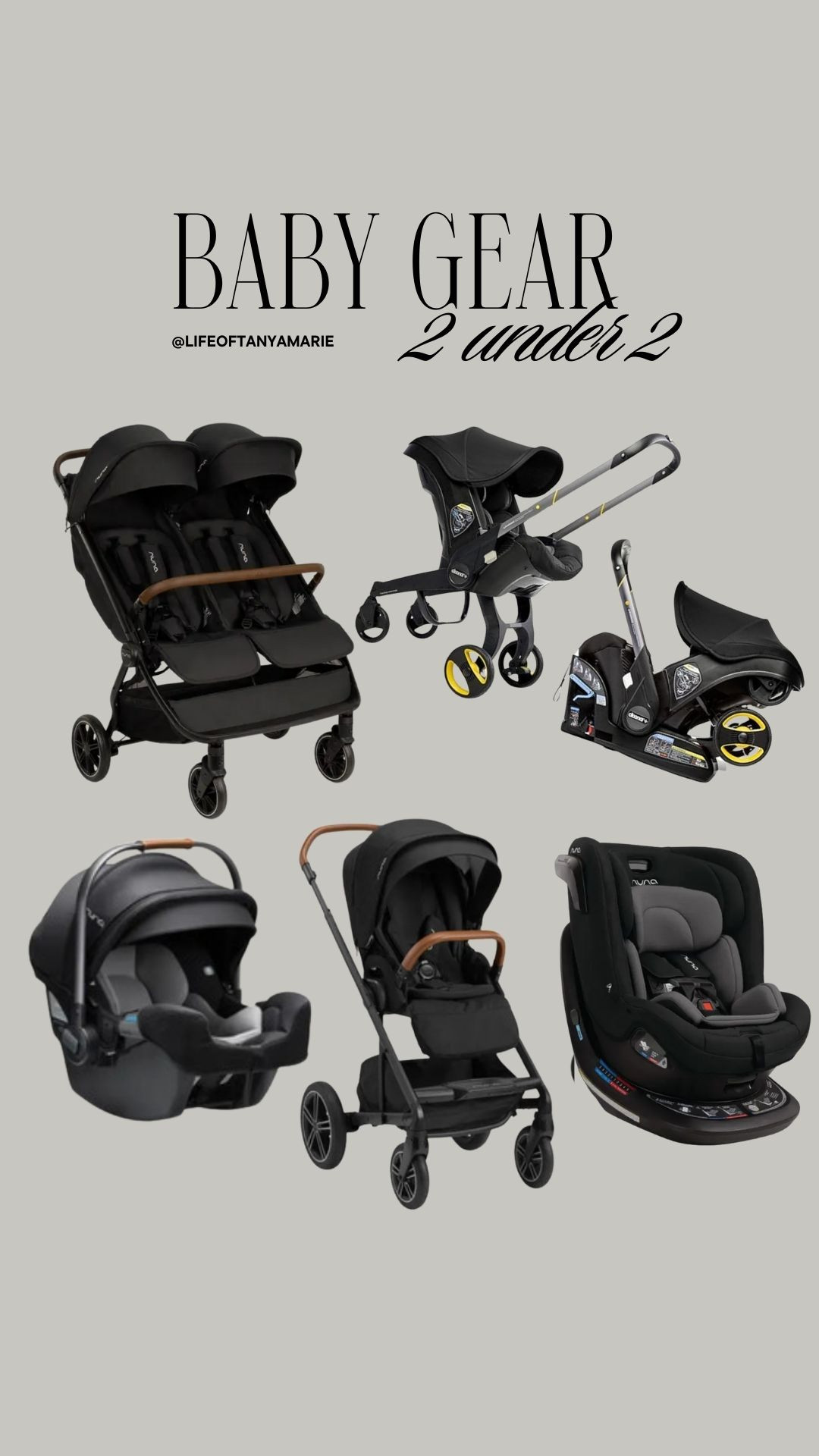Our favorite baby gear that we have that we will be using with our 2 babies! 


Stroller - car seat - baby gear - baby - toddler - kids 

#LTKBaby #LTKKids #LTKFamily