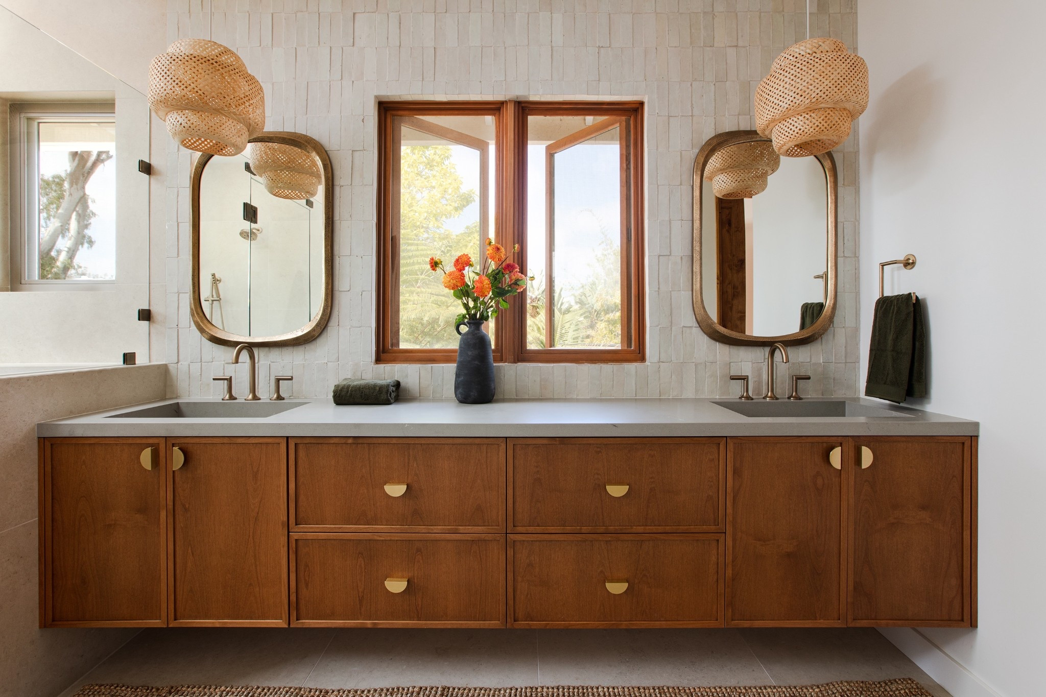 Modern organic primary bathroom ✨🤌

#LTKHome