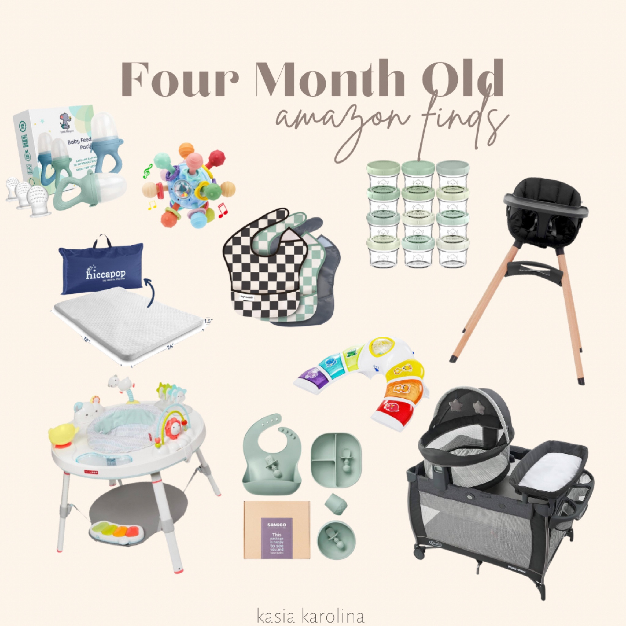 some must haves for four month olds! 

#LTKBump #LTKBaby