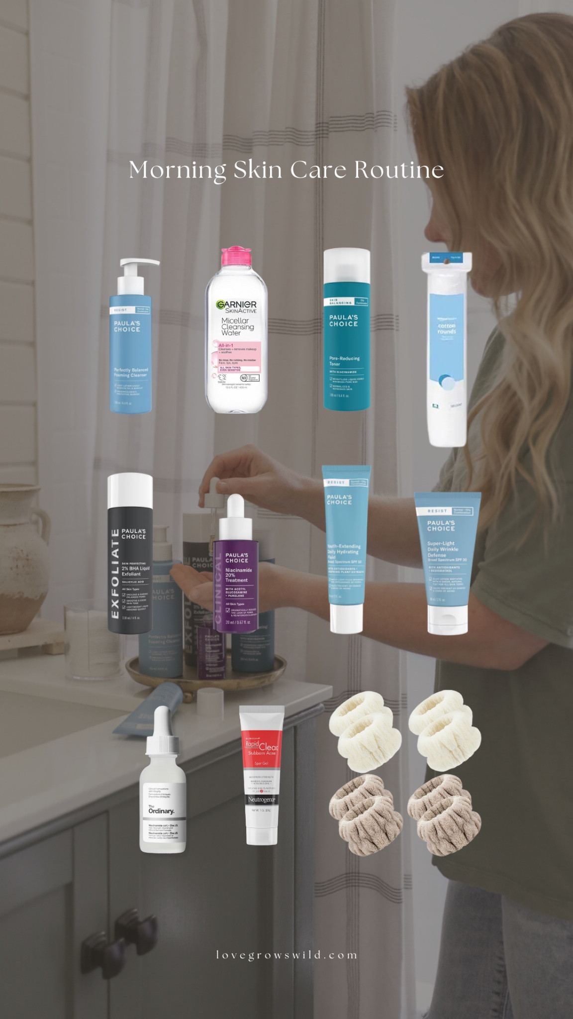 My morning skin care routine and favorite products for smoothing texture/large pores, balancing oil, minimizing visible signs of aging, and reducing breakouts. 

Find more details at lovegrowswild.com

#LTKFindsUnder50 #LTKOver40 #LTKBeauty