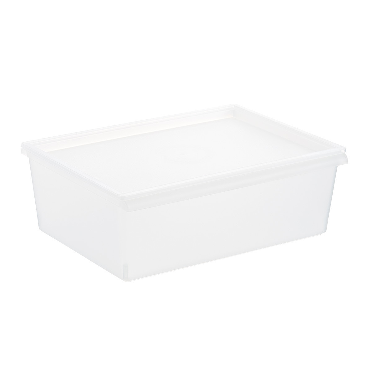 Plastic Stacking Bins with Lids | The Container Store