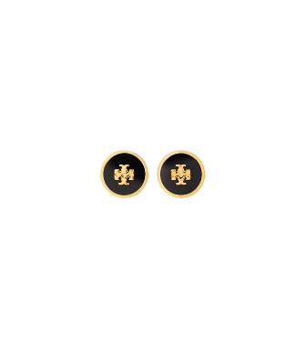 Tory Burch Kira Enameled Circle Stud Earring | Tory Burch (US)