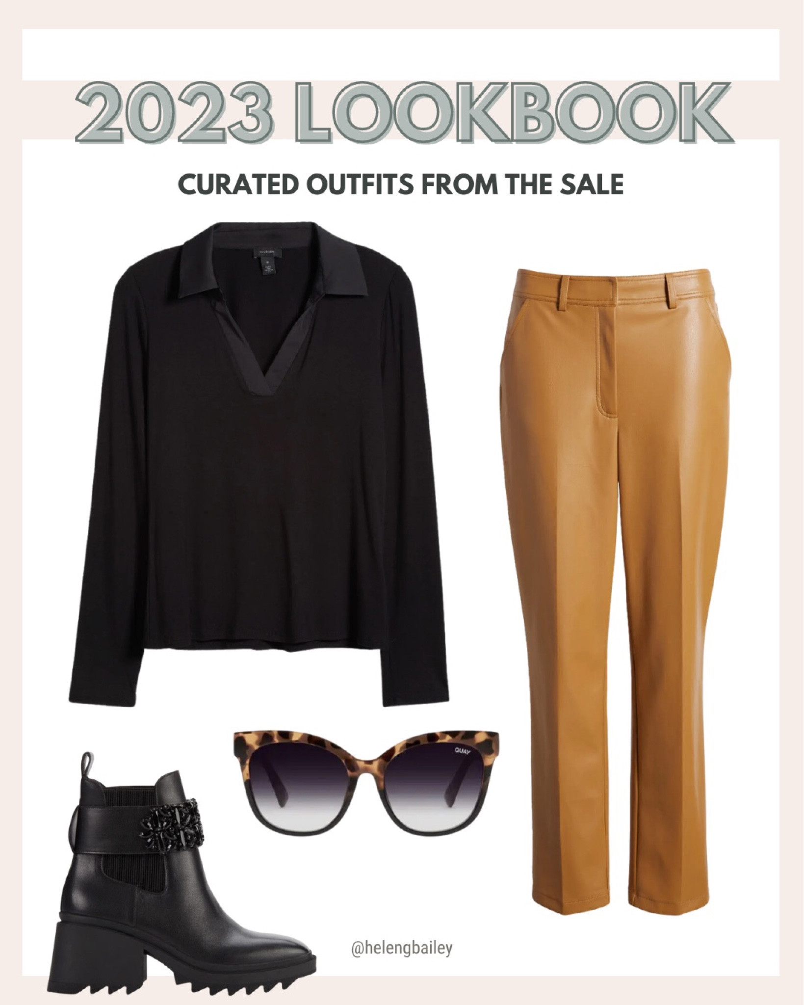 Faux, leather straight pants, fall workwear look on sale during Nordstrom anniversary sale

#LTKxNSale #LTKworkwear #LTKFind
