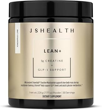 JSHealth Lean+ Creatine Monohydrate Powder for Women - 5g Micronized Creatine with Eriomin Citrus... | Amazon (US)