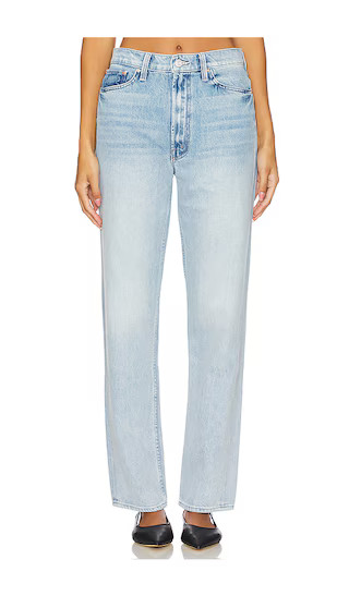 MOTHER High Waisted Study Skimp in Denim-Light. - size 27 | Revolve Clothing (Global)