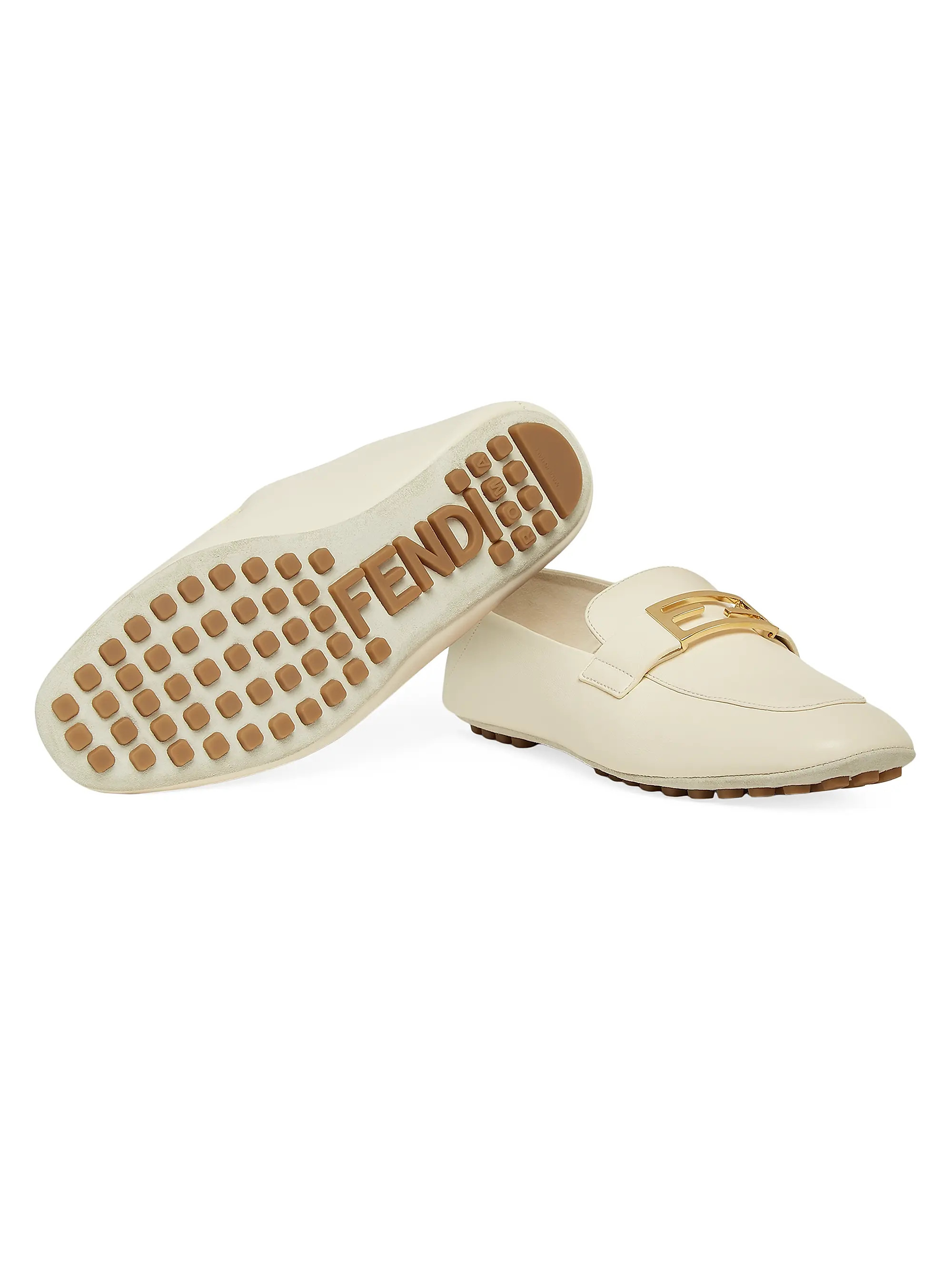 Driver-Sole Leather Loafers | Saks Fifth Avenue