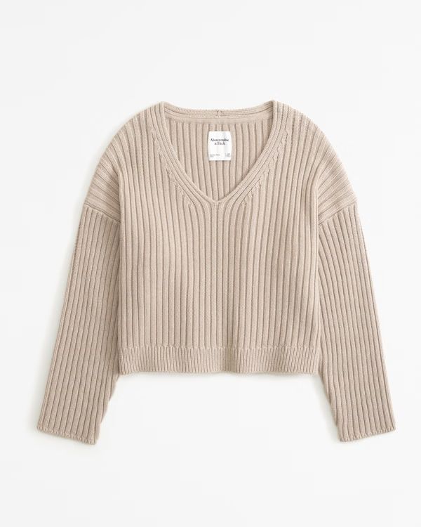 Women's V-Neck Sweater | Women's Clearance | Abercrombie.com | Abercrombie & Fitch (US)