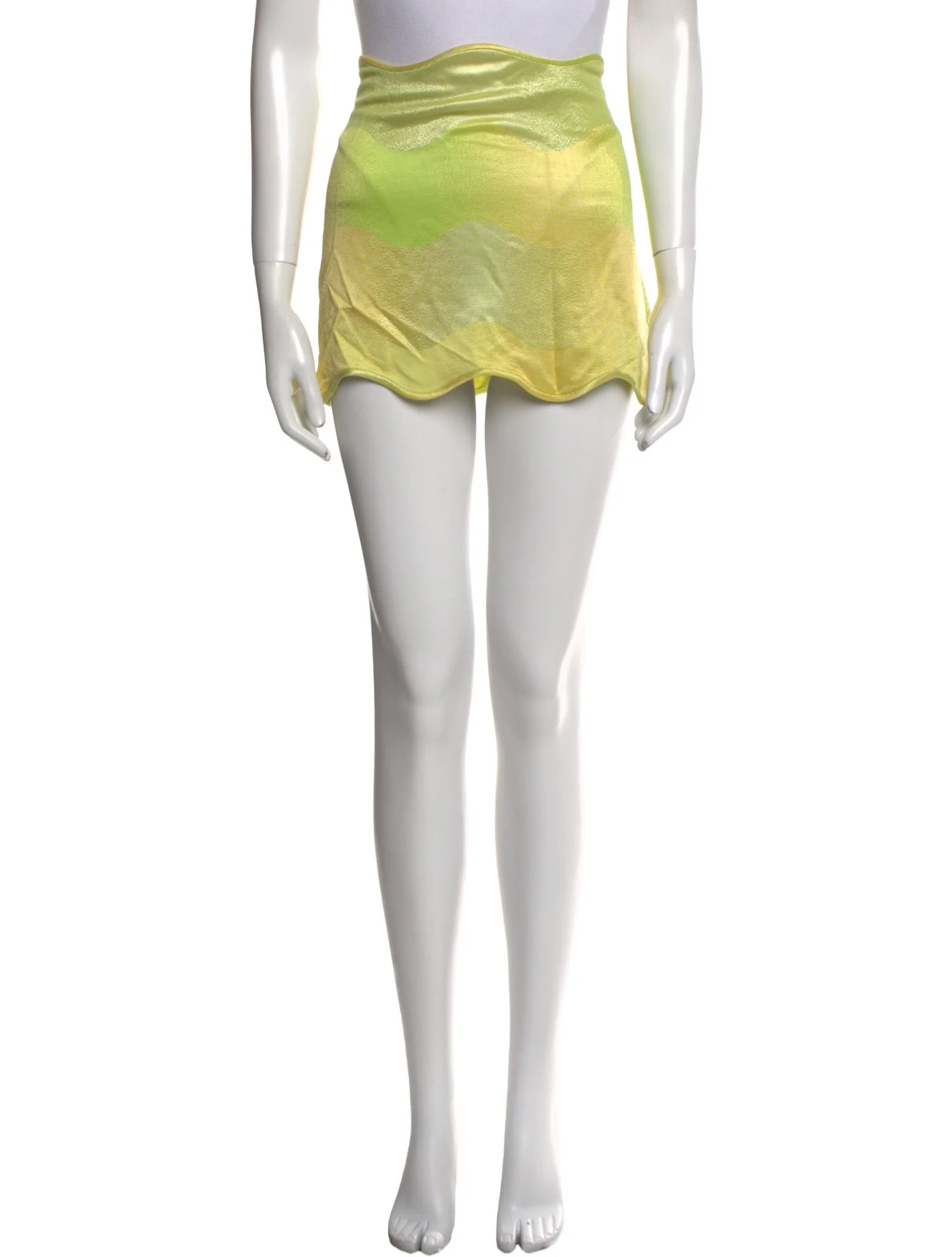 Scalloped Accent Mini Skirt | The RealReal