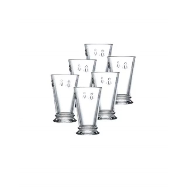 La Rochere Set Of 6, 11.5-ounce Napoleon Bee Double Old Fashioned Glasses | Walmart (US)