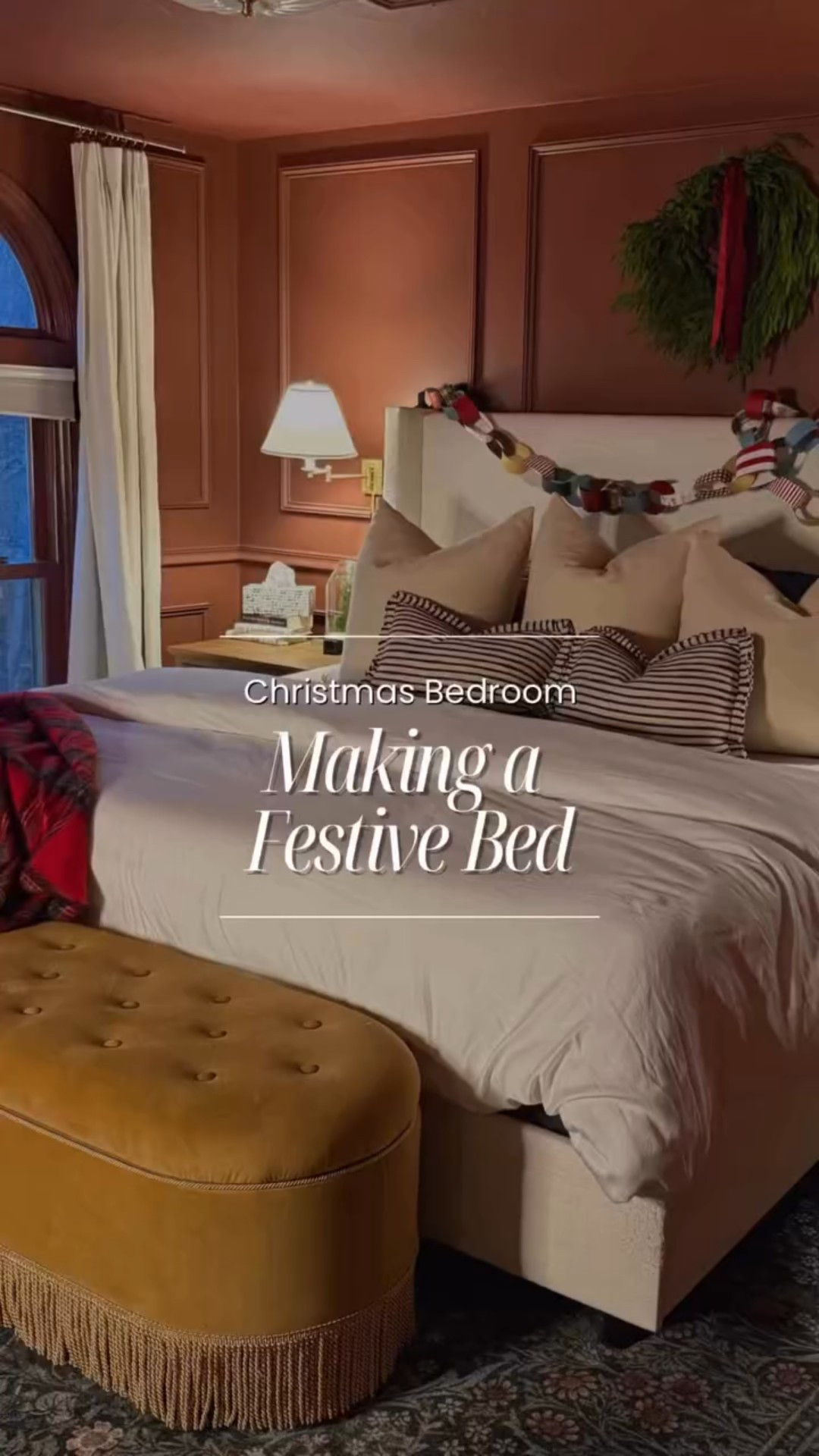 #AD because what's more fun than a festive bedroom for the holidays! Loved dressing up my @casper mattress!

☁️🎄🎅🏼✨

#casper #caspermattress #christmasbedroom #christmasbedding #christmasbedroomdecor #christmasdecor #cozyhouse #cozychristmas