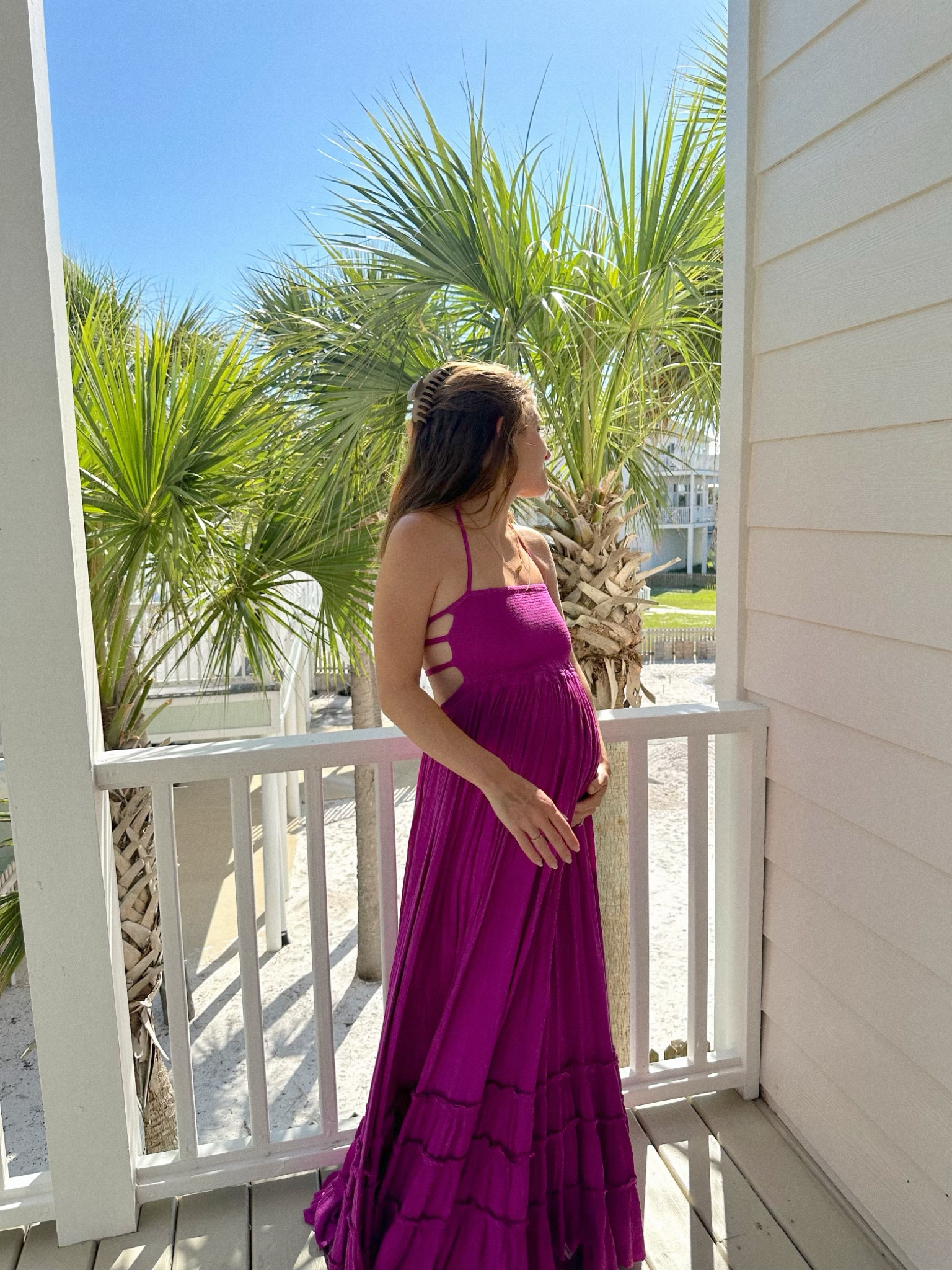 Living for this purple 💜 wearing a small ! 

#LTKTravel #LTKStyleTip #LTKBump