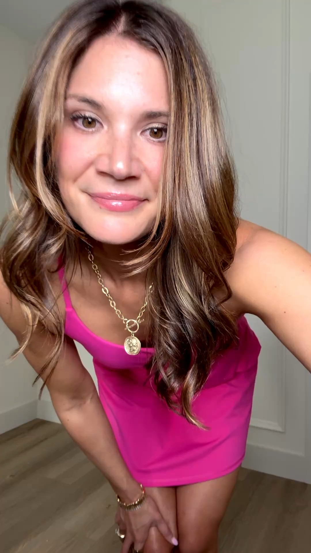 This dress is giving sporty, flattering, and easy all at once. The hot pink color is SO fun for summer, and it’s one of those throw on and go outfits that still looks cute.

Pink athletic dress, sporty dress outfit, summer activewear, casual summer dress, comfy everyday outfit, athletic mini dress, hot pink fashion, sporty chic style, vacation outfit idea, easy throw on outfit, casual cute summer style, trendy activewear dress, Stang and Co

#LTKActive #LTKfitnessgoals #LTKTall