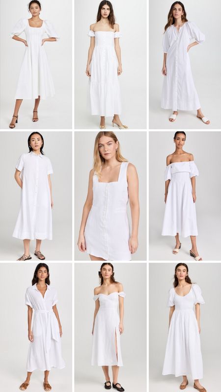 Shopbop sale, white dresses, spring dresses 

#LTKfindsunder100 #LTKsalealert #LTKstyletip