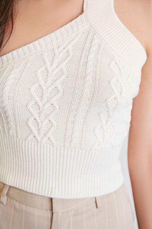 One-Shoulder Cropped Sweater | Forever 21 (US)