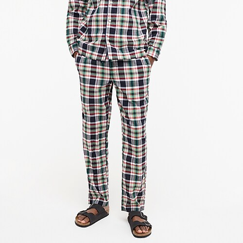 Pajama pant in plaid | J. Crew US