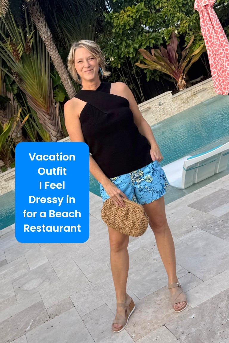 ✈️ Vacation Outfit for woman over 40: Lilly shorts make this a versatile travel outfit. This high neck dressy sweater does not cling but does require a strapless bra. Fit all your glasses cases and travel wallet that is rfid blocking in this crossbody bag that transitions into a clutch for an evening look. I could walk all day in these wedges. My second pair for outfit style over 50 women! Keep the resort look simple with matching earrings on a budget. #traveloutfit #styleover50 #resortwear @lillypulitzer @amazon 

#LTKOver40 #LTKTravel