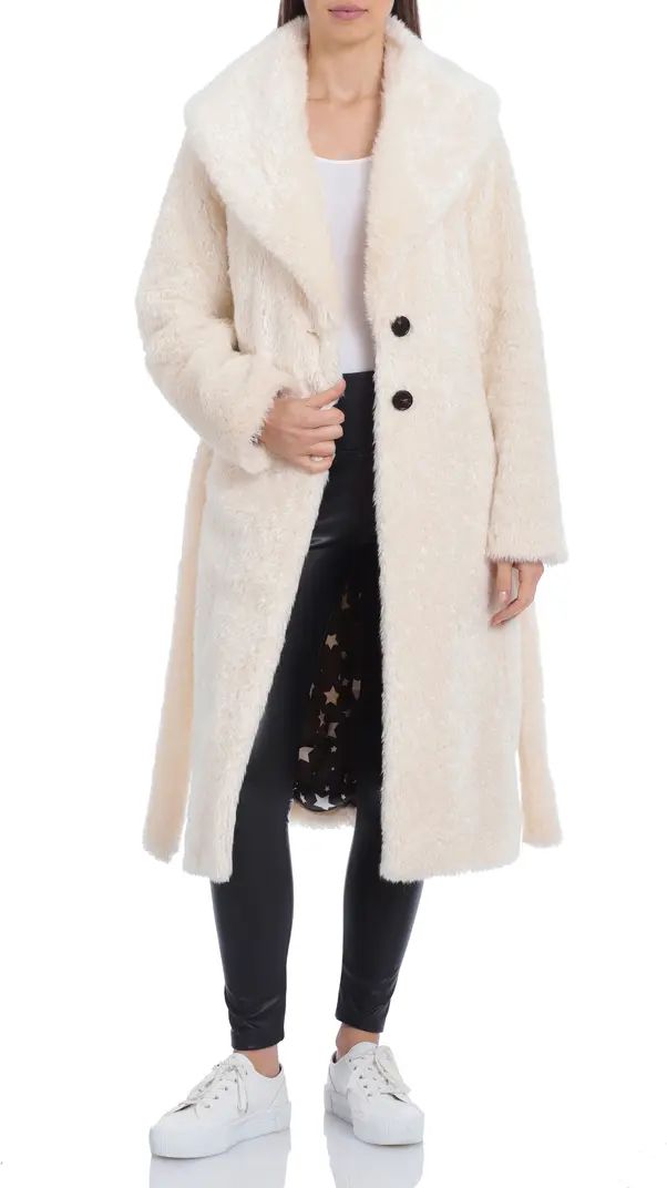 Avec Les Filles Faux Fur Robe Coat | Nordstrom | Nordstrom